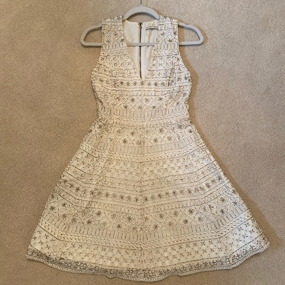 Alice + Olivia Beaded Dress